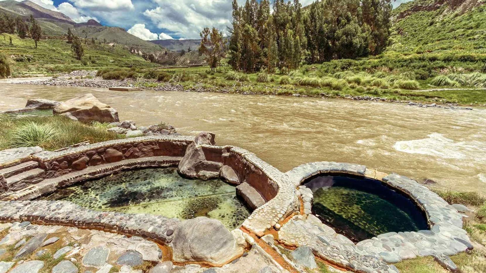Chivay baños termales Arequipa